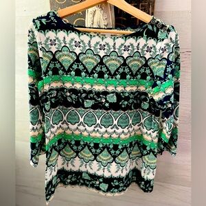 Charter club Ladies Elbow Sleeve Blouse